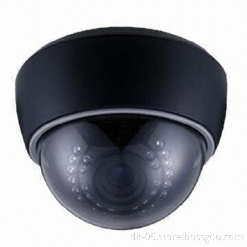 Plastic Housing Security Dome Camera, 700TVL Resolution